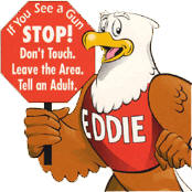 Our South Carolina CWP classes learn how to keep young kids safe with Eddie Eagle.